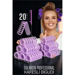 Turk Kafes Gece Bigudisi 2.5 cm 20 Adet Solingen Professional