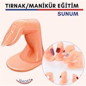 Turk Protez Tırnak Manikür Eğitim ve Sunum Parmakları 10 adet