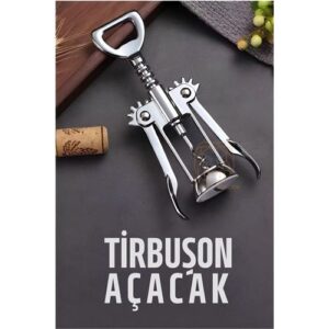 Turk Tirbuşon Şarap Açacağı ve Şişe Açacağı