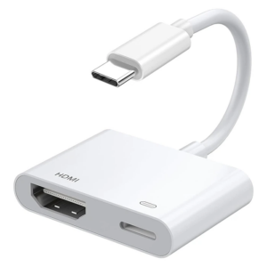 ALLY İPhone 15 Type-c to Type-c + HDMI Çevirici Kablo Dijital AV Adaptörü-(5775)