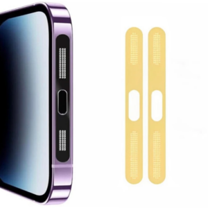 Ally iPhone 15 Pro Max İçin Anti-Dust Toz Ve Kir Önleyici Sticker 2 Adet Set-(5775)