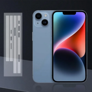 ALLY iPhone 15 Hidrojel Hayalet Yan Alt Üst Kaplama Koruyucu Film-(5775)
