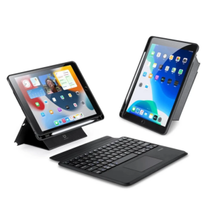 Dux Ducis iPad 7- 8-9 10.2 iPad Air3- iPad Pro 10.5(2017) DK Series Kablosuz Bluetooth Klavye-(5775)