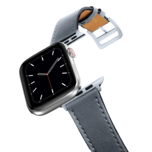 Ally Apple Watch 7-8 45mm 6-5-4 44mm Watch Ultra 49mm Single Coil Deri Kayış Kordon 3-2-1 42mm-(5775)