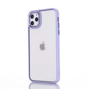 Ally iPhone 13 Pro Max 6.7inç Kılıf Parlak Renkli Çerçeveli Ultra Lüx TPU Silikon Kılıf-(5775)
