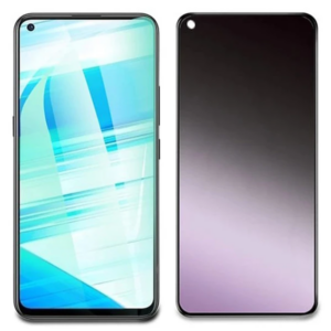 OPPO Realme 7 3D Full Privacy Gizlilik Tempered Cam Ekran Koruyucu-(5775)