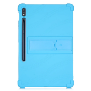 ALLY Galaxy Tab S8 Plus S7 Plus S7 FE T970 T975 Kılıf 12.4 inç Standlı Silikon Kılıf-(5775)