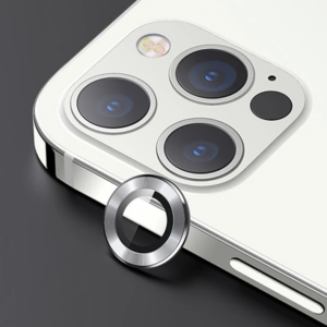 USAMS İphone 12 Pro Max 3D Metal Çerçeveli Kamera Lens Koruyucu-(5775)