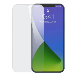 Baseus İPhone 12 Pro Max 6.7 0.3mm Ful Tempered Cam Ekran Koruyucu 2 Adet Set-(5775)