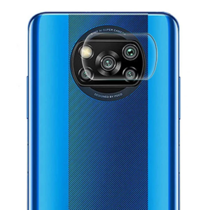 Xiaomi POCO X3 Tempered Cam Kamera Koruyucu-(5775)