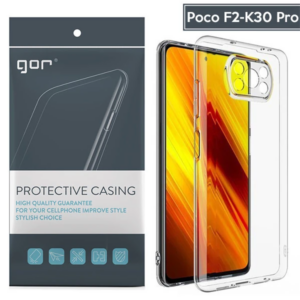 GOR Xiaomi Poco X3 Şeffaf Kamera Korumalı Ultra Slim Tpu Kılıf-(5775)
