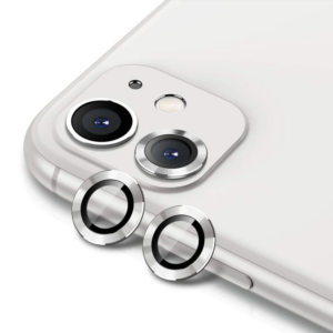 ALLY İPhone 11 6.1 3D Metal Çerçeveli Kamera Lens Koruyucu-(5775)