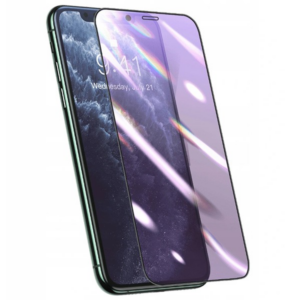 Baseus 0.25mm İPhone 11 3D Curved Full Anti Blue Ekran Koruyucu XR-(5775)