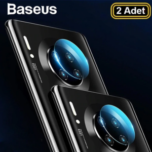 Baseus Huawei Mate30/Mate30 Pro Kamera Koruyucu Kırılmaz Cam 2adet set-(5775)
