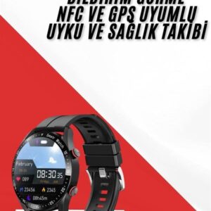 Yeni Nesil Akıllı Saat Arama Cevaplayan Uzun Pil Ömrü Müzik Dinleme