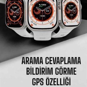 Akıllı Saat Nabız Ölçebilen Yeni Nesil GPS ve Adımsayar Özelliği