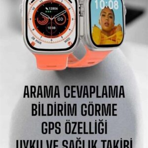 Akıllı Saat GPS Sağlık Ve Uyku Takibi Arama Cevaplayan Bluetooth Bağlantılı