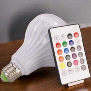 Kablosuz Bluetooth Hoparlör Led Lamba