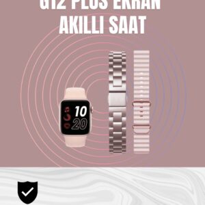 Titreşimli Bildirimli Akıllı Saat – Nabız GPS Spor Modları Telefon Eşleştirme Özellikli