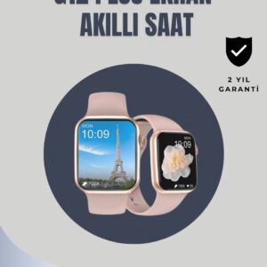 Su Geçirmez Akıllı Saat – 300 mAh Batarya Sesli Arama Uyku & Adım Takibi