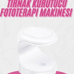 Kalıcı Oje Kurutucu Mini UV Işınlı Taşınabilir Hızlı ve Pratik Oje Kurutucu