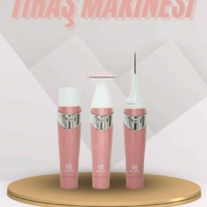 Yüz Kaş ve Tüm Vücut Epilasyon Aleti 3 Başlıklı Hassas Ciltlere Uygun Epilatör