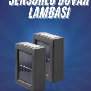 Yeni Model Solar Çift Taraflı Duvar Lambası Dekoratif Duvar Lambası