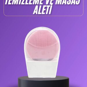Titreşimli Yüz Masaj Aleti Titreşimli Makyaj Temizleme Cihazı