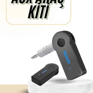 Bluetooth Araç Kiti Aux Çıkışlı Telefon Müzik Alıcı Tüm Cihazlara Uyumlu