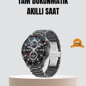100mAh Şarjlı Akıllı Saat – Mesaj Bildirimi Müzik Kontrolü ve Ergonomik Tasarım