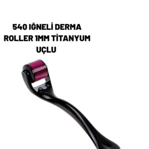 Ev Tipi Mikro İğneli Cilt Bakım Aleti – 1 mm Titanyum Roller