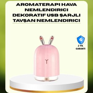 200 ml Ultrasonik Aroma Difüzör ve Hava Nemlendirici Gece Lambalı