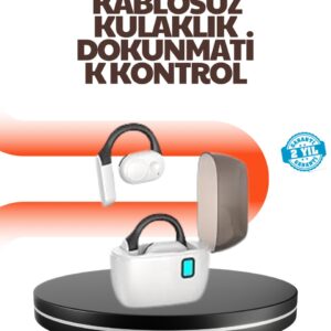 Bluetooth 5.0 Kulak İçi Kulaklık – Güçlü Bas Uzun Pil Ömrü Şarj Kutulu Tasarım
