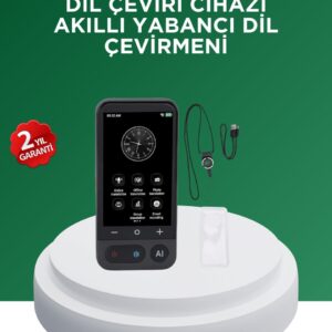 139 Dil Destekli Taşınabilir Sesli Çevirmen Cihazı