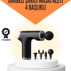 Sessiz Çalışan Taşınabilir Kas Masaj Aleti