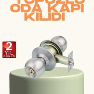 Kolay Montajlı Modern Tasarım Topuzlu Kilit