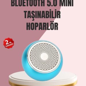 Mini Bluetooth Speaker | Uzun Pil Ömrü Şık ve Hafif Tasarım