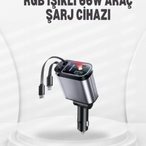 Ford Opel Volvo Skoda Araçlar için 66W Çoklu Hızlı Şarj Cihazı