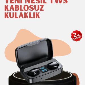 Yüksek Kapasiteli A10s TWS Kablosuz Kulaklık Dokunmatik Kontrol