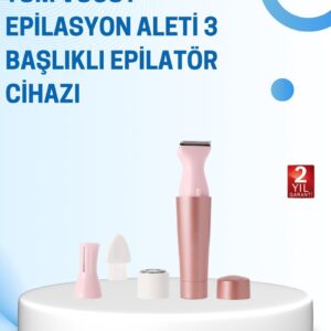 Cilt Pürüzsüzleştirici ve Tüy Temizleyici