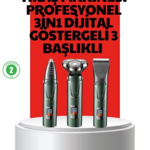 Hassas Bölgeler İçin Çok Fonksiyonlu Tıraş Makinesi