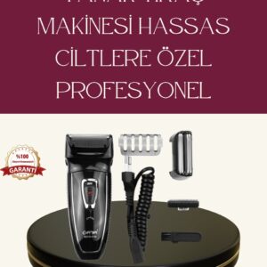 Erkekler İçin Folyo Başlıklı Tıraş Makinesi