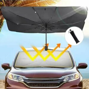 Citroen C3 Aircross Peugeot 3008 Skoda Kamiq Seat Ateca Hyundai Kona Uyumlu Oto Şemsiye