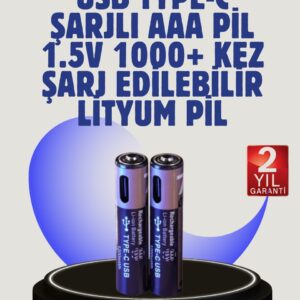 Gelişmiş Güvenlik Özelliklerine Sahip AAA Lityum Pil – Korumalı ve Sağlam Tasarım