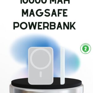 Kablosuz MagSafe Powerbank – iPhone Uyumlu 10000 mAh Isı Dağılımlı