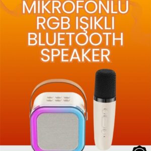 Yüksek Performanslı Kablosuz Karaoke Hoparlör
