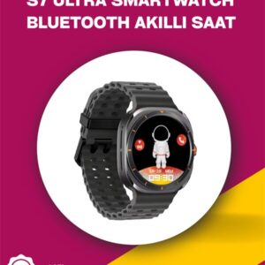 Mikrofon ve Hoparlörlü Akıllı Saat | Takvim Titreşim Kronometre Özellikli