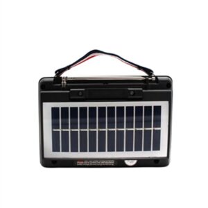 KTF-1428 Taşınabilir Güneş Enerjili Bluetooth Radyo Hoparlör – Şarjlı Radyo MP3 AUX Girişli