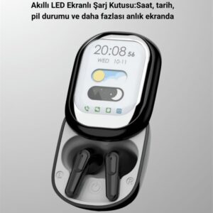 ENC Destekli Bluetooth 5.4 Kulaklık – EQ Ayarlı Akıllı Kutulu