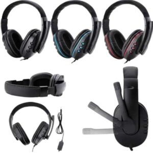 Mikrofonlu Gamer Kulaklık Oyuncu Kulaklığı Yüksek Ses Kaliteli Stereo Yumuşak Yastıklar